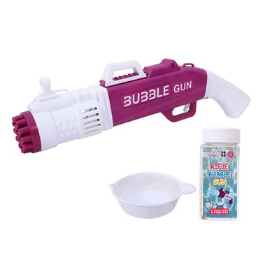 Bubble Shooting Gun Pink