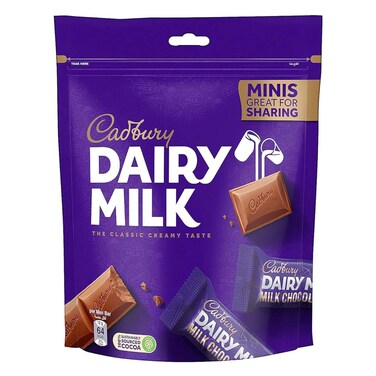 Cadbury Minis Plain Chocolate 156GR