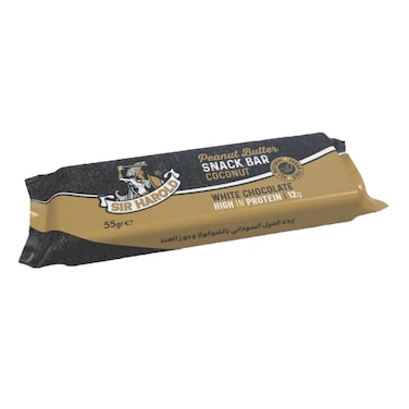 Ser Harold Peanut Butter Snack Bar Coconut Dark Chocolate 45GR