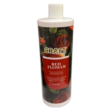 Craft Shower Gel Red Flower 1L