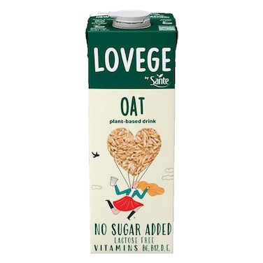 Sante Lovege Oat Drink No Sugar 1L