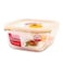 LocknLock Food Container Ovenglass Steam Hole Square 500Ml