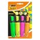 Bic Flat Hl Markers Assorted  Bl4 Mea New