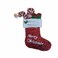 56CM Red Tinsel Stocking