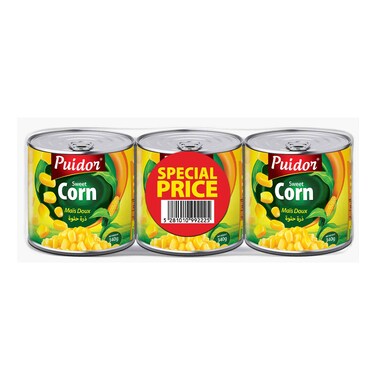Puidor Sweet Corn 340GRX3