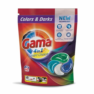 Gama Laundry Detergent Pods Color 60X22GR