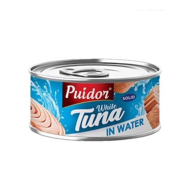 Puidor White Tuna In Water 185GR