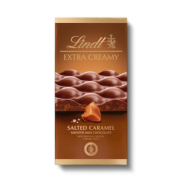 Lindt Extra Creamy Milk Salted Caramel 80GR