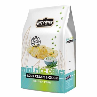 Bitty  Rice Cake Sour Cream And Onion 50GR