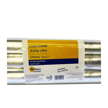 Mychoice Oven Cover 6Flames 3Pieces