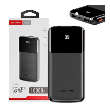 Tranyoo Power Bank 10000 Black