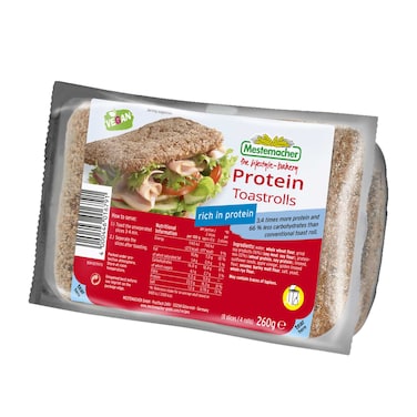 Mestemacher Protein Toast Roll 260GR