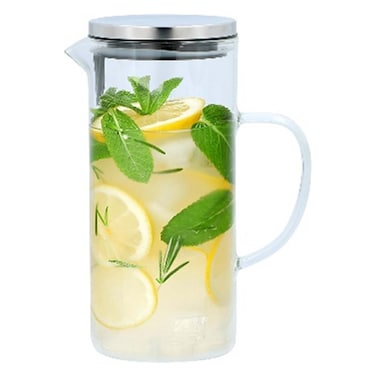 Glass Jug 1L With Lid