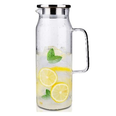 Glass Jug 1.5L With Lid