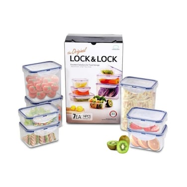 Lock And Lock Classic Color Box 7Pieces