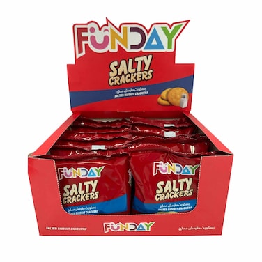 Funday Crackers Salt 36GRX12