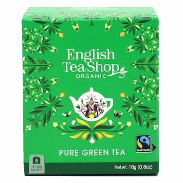 English Tea Organic Pure Green 8 Sheets