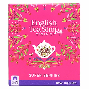 English Tea Organic Super Berries 8 Sheets