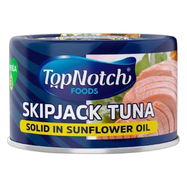 Top Notch Tuna Sunflower Oil 160GR
