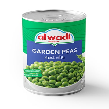 Al Wadi Al Akhdar Green peas 400GR