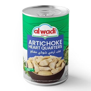 Al Wadi Al Akhdar Artichoke Heart Quarters 390GR