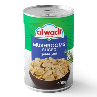 Al Wadi Al Akhdar Sliced Mushrooms 400g