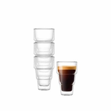 1 Piece Double Wall Glass 90ML