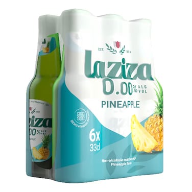 Laziza Beer Pineapple 33CL 5+1 Free