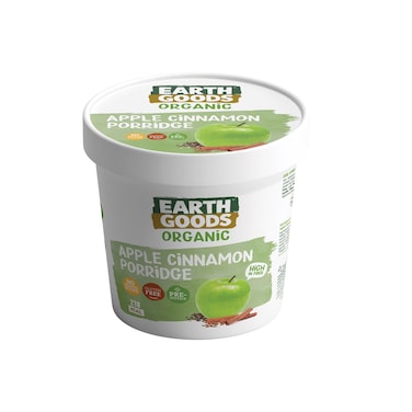 Earth Good Organic Gluten Free Apple Cinamon Porridge 60GR
