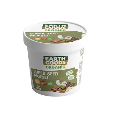 Earth Good Organic  Gluten Free Seeds Muesli 60GR