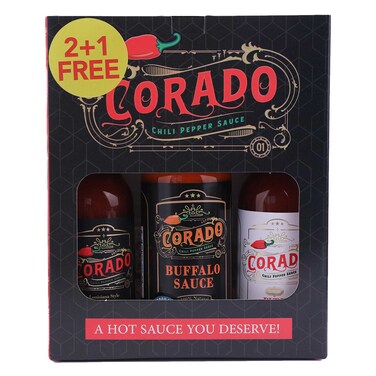 Corado Original 80Ml+Buffalo  150Ml+Habanero 80ML