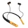 Itel Neckband Earphone Black And Yellow
