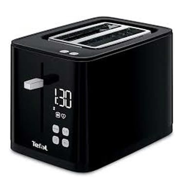 Tefal Toast&nbsp; Digital 2 Slices Black Tt640840