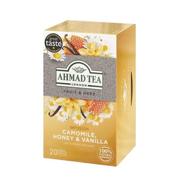 Ahmad Camomile And Honey And Vanilla 20 Sheets