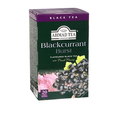 Ahmad Blackcurrant Burst Tea 20 Sheets