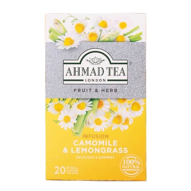 Ahmad Camomile And Lemongrass 20 Sheets