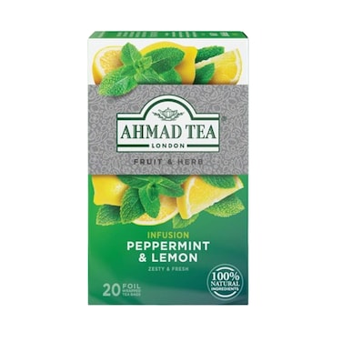 Ahmad Peppermint And Lemon 20 Sheets