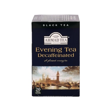 Ahmad Evening Tea Decaffien 20 Sheets
