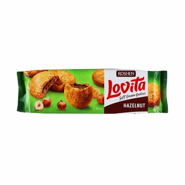 Roshen Lovita Cookies Hazenut 127GR