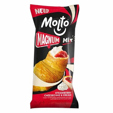 Molto Magnum Starwberry Cheese Cake 80GR
