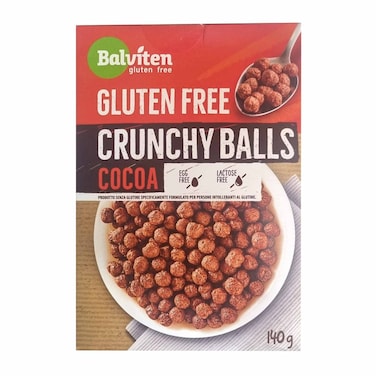 Balviten Gluten Free Crunchy Balls Cocoa 140GR