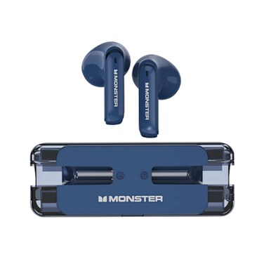 Monster Airmars Xkt08 Earbuds Blue