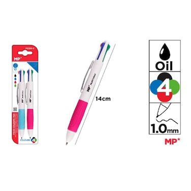 Multicolour Ballpoint 0.1  2Pieces