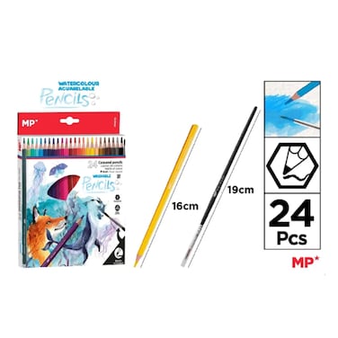 Coloured Pencil Water&nbsp; 24Pieces