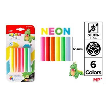 Modeling Clay 70GRX6 Neon