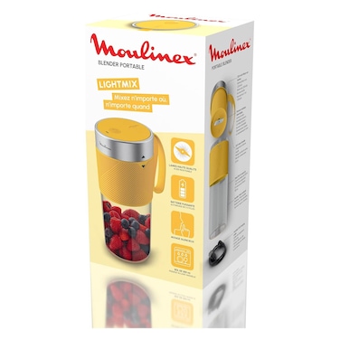 Moulinex Personal Blender Lm1C0210 Yellow