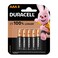 Duracell AAA 8Bl Monet 6+2Free