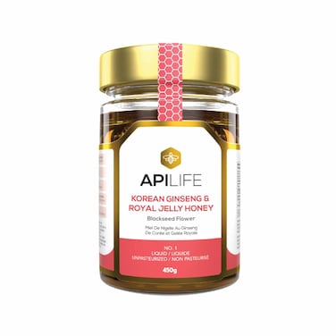 Apilife Korean Ginseng And Royal Jelly Honey 450GR