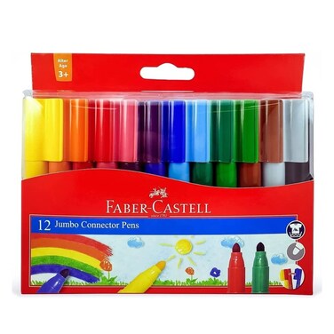 Faber Castle Thick Jumbo Pen Set Of 12