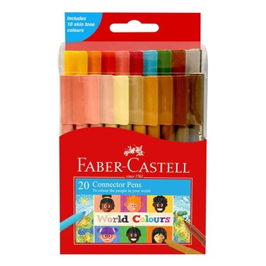 Faber Castle &nbsp;Pen World Skin And Basic Color Set Of 20